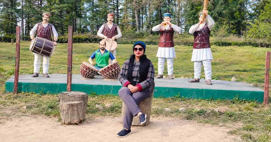 Me exploring Mashobra near Shimla, Himachal Pradesh, during a solo travel experience.